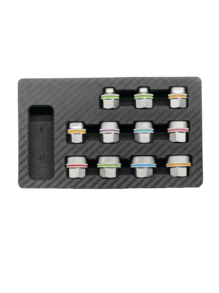 11pcs- 3/8" DR. Low-Profile Socket Set External-Hex