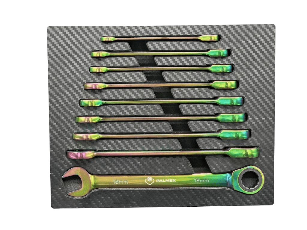9PCS-One-way Ratchet Wrench Set