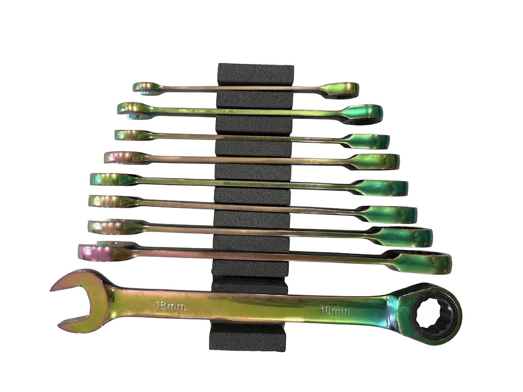 14 9PCS-One-way Ratchet Wrench Set
