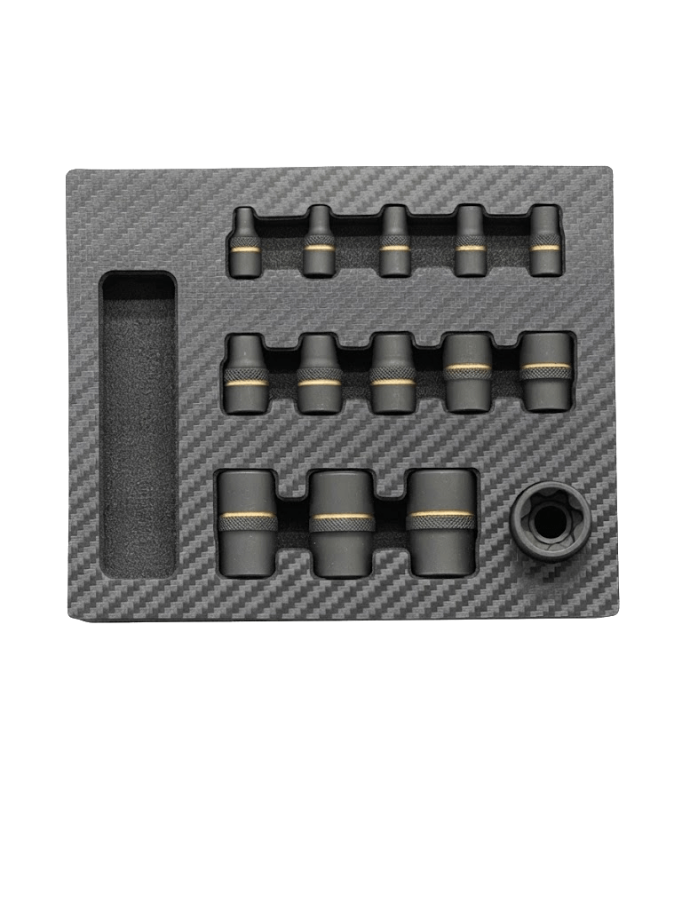 14pcs-E-Torx Socket Set w Color Ring