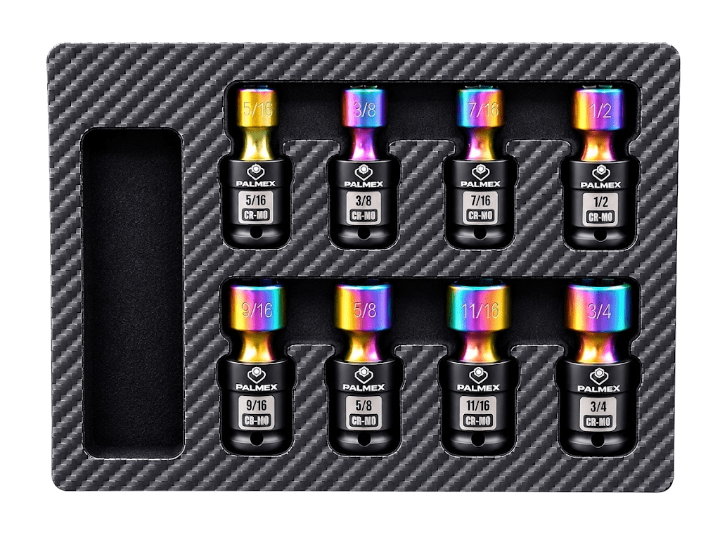 10PCS 3/8" DR. Universal Impact Socket Set (SAE)