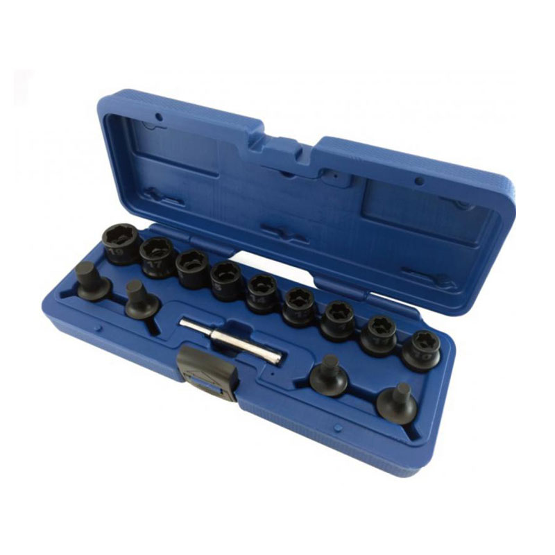 11 Pcs 3/8" Dr. Bolt Extractor Socket Set