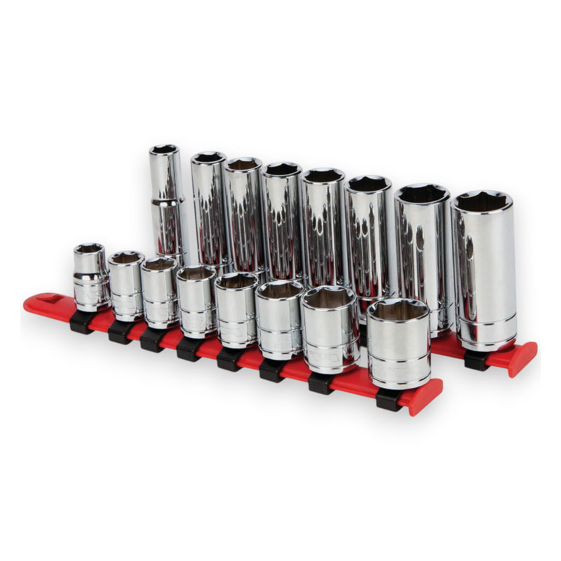 16PCS 3/8" DR.  Socket Set (SAE)
