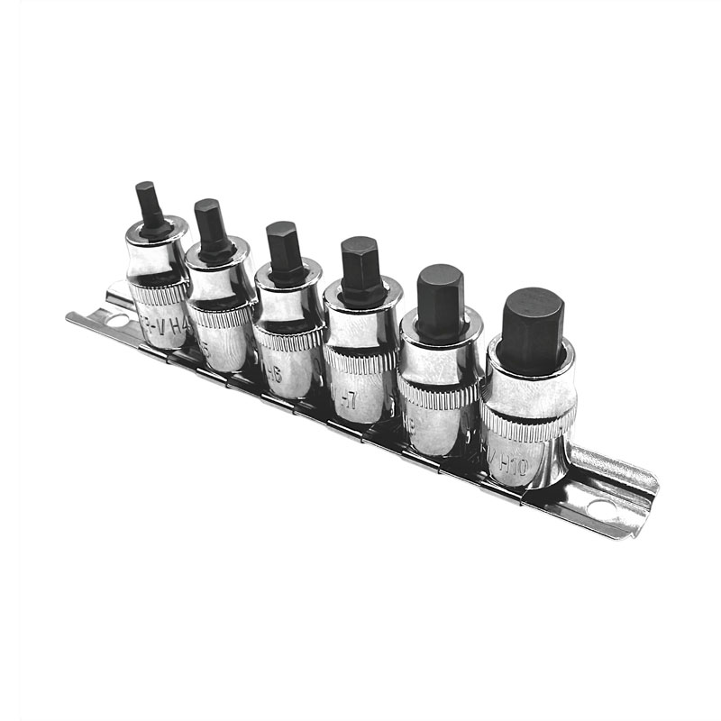 Super Short 6PCS 3/8" DR. Bit Socket SET (MET)