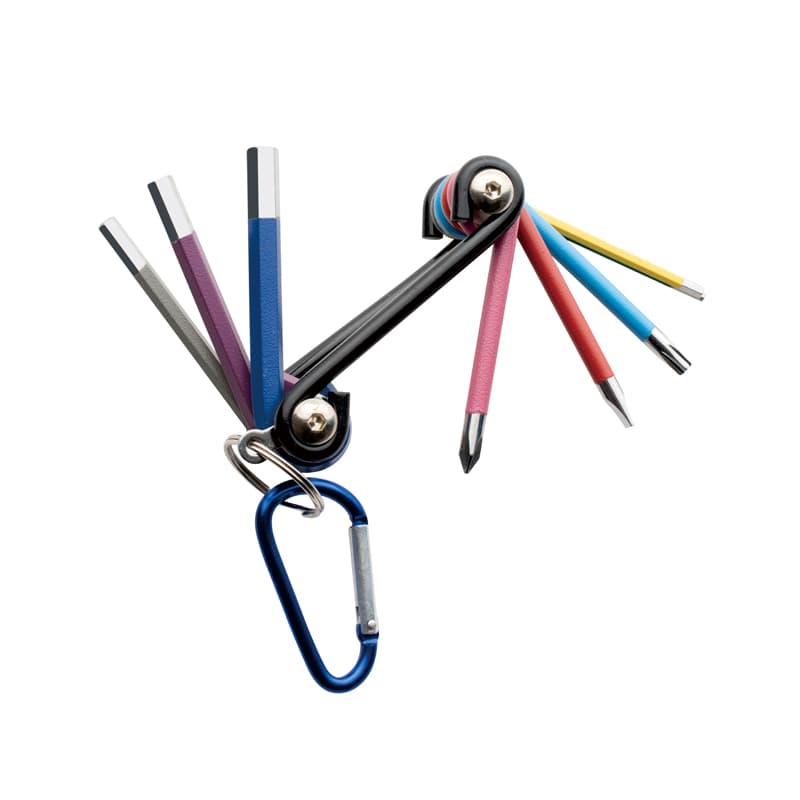 9pcs Folding Hex Key Set
